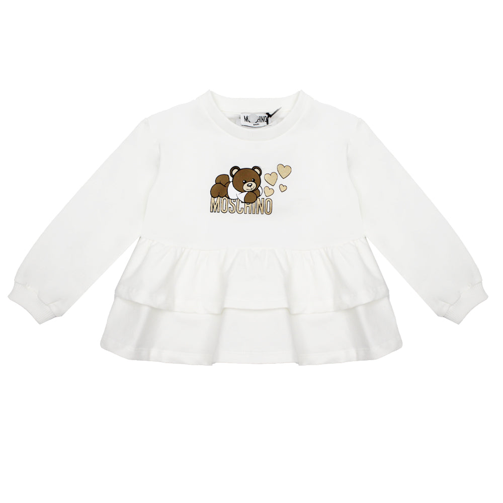 Moschino Cloud Tracksuit with Gold Hearts