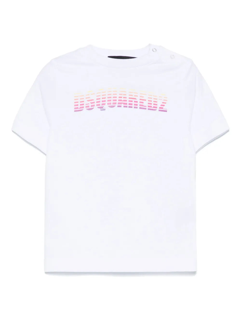Dsquared2 White Logo Print T-Shirt