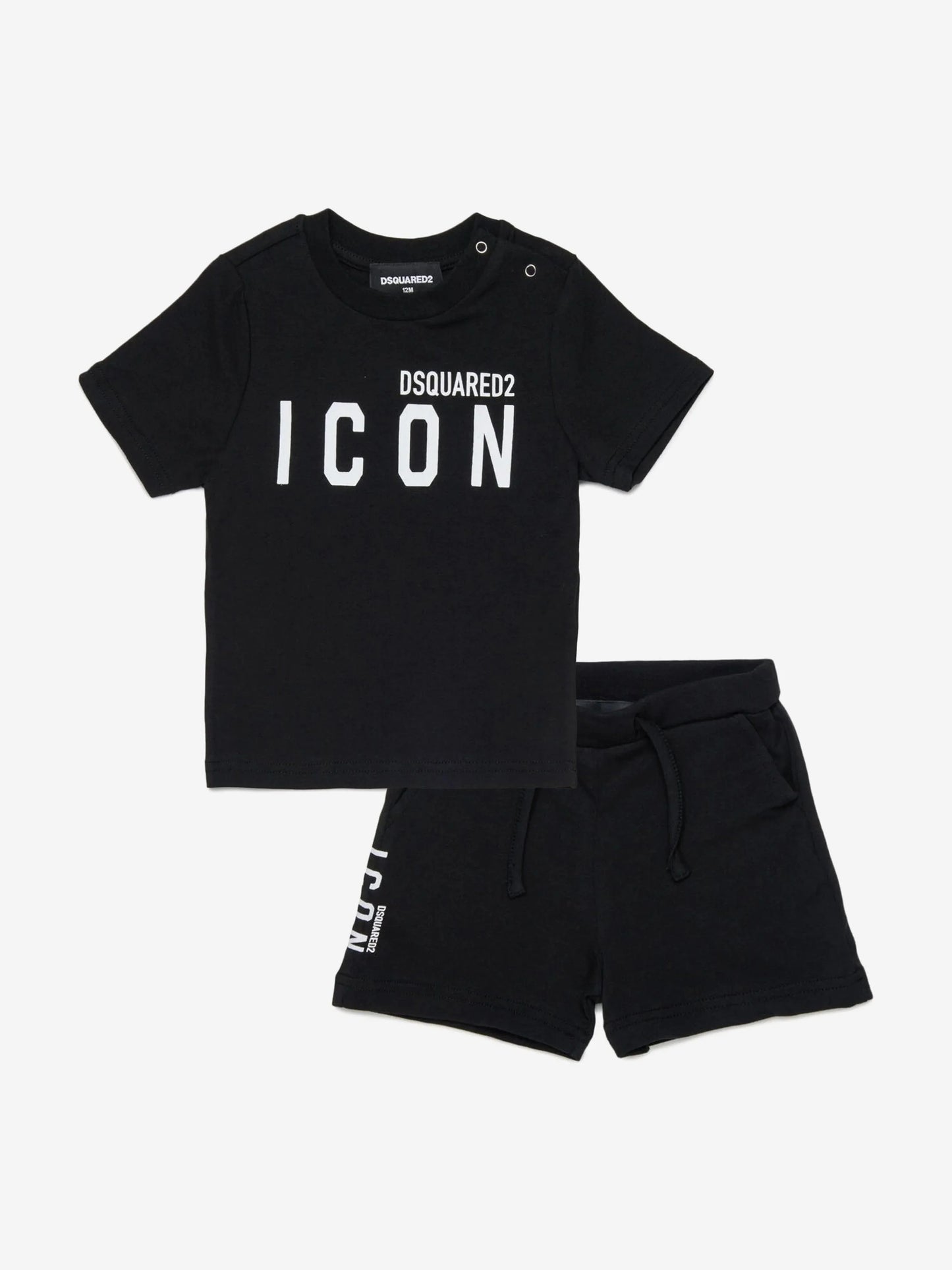 Dsquared2 Black Two Piece Set