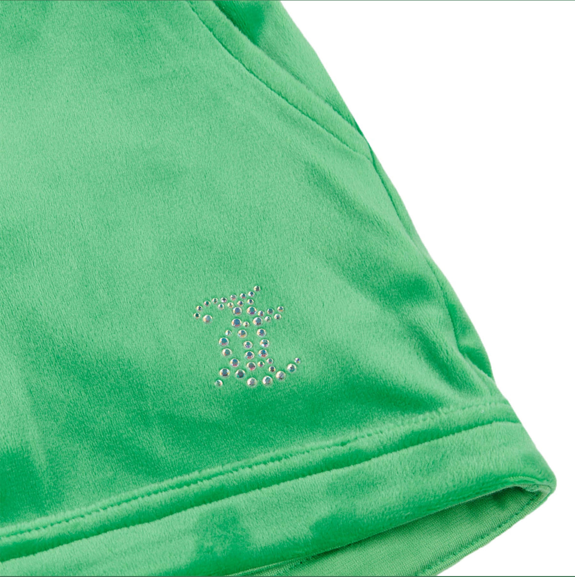 Juicy Couture Diamante Velour Shorts