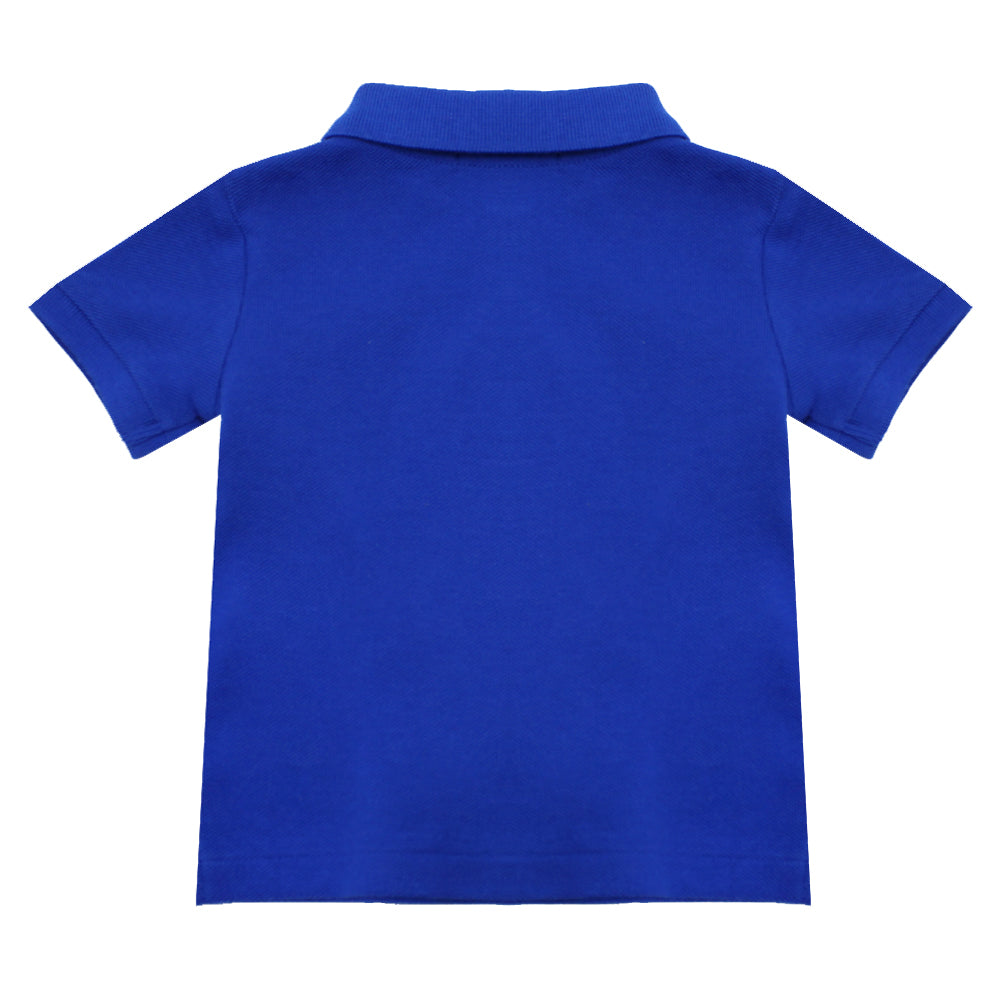 Ralph Lauren Blue Bear Logo Polo Top
