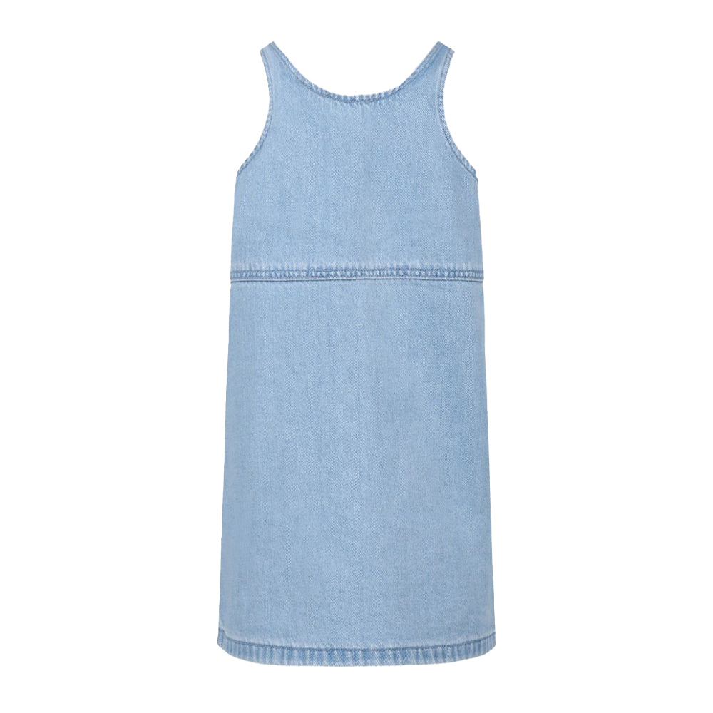 Stella McCartney Light Blue Denim Jewel Dress