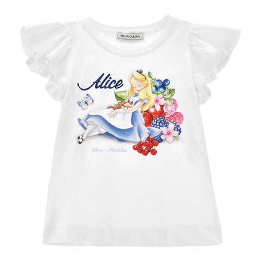 Monnalisa Alice In Wonderland T Shirt