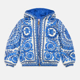 VERSACE BABY REVERSIBLE PUFFER COAT