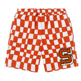 Stella McCartney Red Checkerboard Shorts