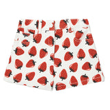 Stella McCartney Strawberry Denim Shorts