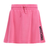 Moschino Pink Logo Skirt