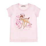 Monnalisa Bambi Pink T-Shirt
