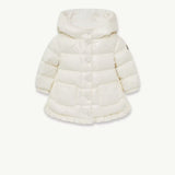 Crème moncler coat