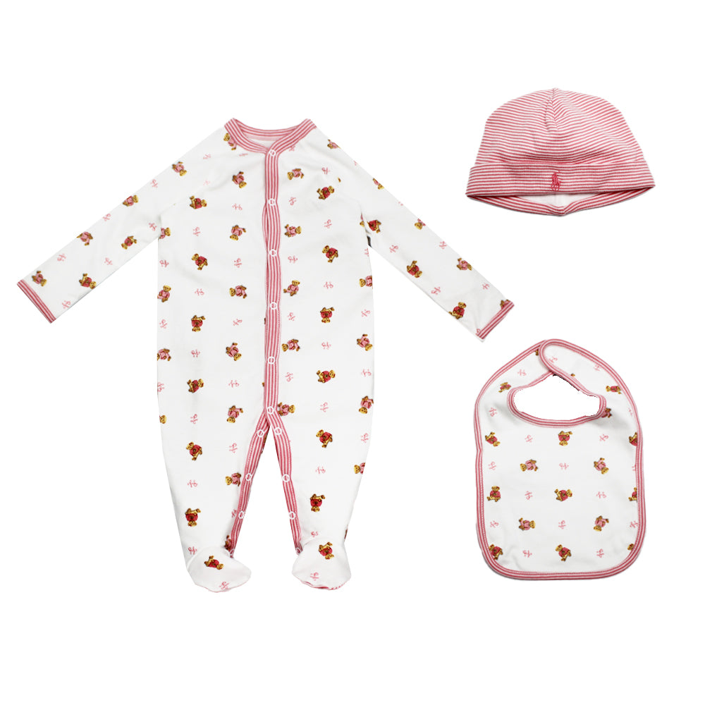 Ralph Baby Set Pink Stripe