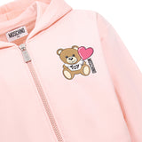 Moschino Pink Teddy Heart Tracksuit