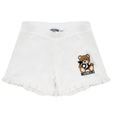 Moschino Teddy Top and Shorts Set Yellow/White