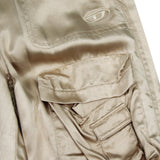 Diesel Military Style Joggers Beige