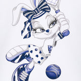 Monnalisa Bunny Racket T-Shirt White