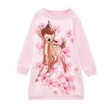 Monnalisa Bambi Jumper Dress Pink