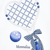 Monnalisa Blue Racket T-Shirt
