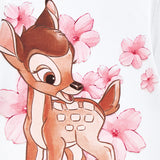Monnalisa Jumper Dress Bambi White