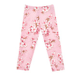 Monnalisa Flower Pink Leggings