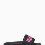 Moschino Black & Pink Sliders