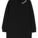BALMAIN BLACK JUMPER DRESS