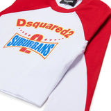 Dsquared2 Cropped Long Sleeve T-Shirt