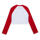 Dsquared2 Cropped Long Sleeve T-Shirt