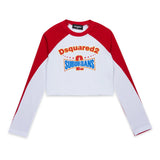 Dsquared2 Cropped Long Sleeve T-Shirt