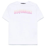 Dsquared2 White Logo Print T-Shirt