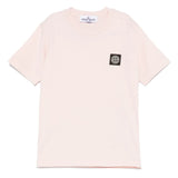 STONE ISLAND PINK TSHIRT