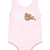 Moschino Baby Girls Teddy Logo Swimsuit