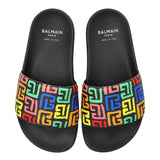 Balmain Multicoloured Sliders