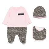 Balmain Baby Girl Romper Set