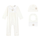 DOLE & GABBANA ROMPER HAT AND BIB