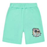 Balmain Green Club Paris Shorts