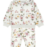 MONNALISA FLORAL PRINT TRACKSUIT