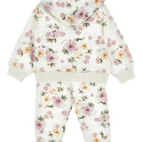 MONNALISA FLORAL PRINT TRACKSUIT