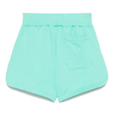 Balmain Green Girls Logo shorts