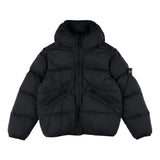 STONE ISLNFD BLACK PUFFER COAT