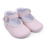 BORBOLETA PINK SOFT LEATHER BABY SHOE