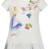 MONNALISA ALICE IN WONDERLAND LONG TSHIRT