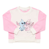 MONNALISA STITCH CROPPED JUMPER