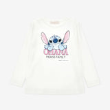 MONNALISA STITCH LONG SLEEVED T SHIRT