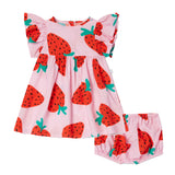 Stella McCartney Strawberry Pink Dress and Knickers