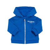 Blamin Baby Blue Logo Zip up