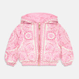 PINK VERSACE COAT