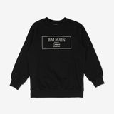 BALMAIN BLACK JUMPER