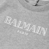 Balmain Baby Boys Grey Logo Sweatshirt