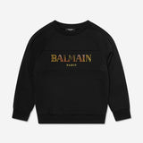 Balmain Black Logo Sweatshirt