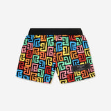 Balmain Baby Boys Multicoloured Logo Shorts