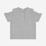 Balmain Baby Grey Logo T-Shirt